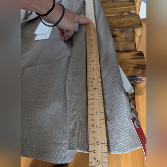 Calvin Klein Gray Sport Coat Modern Tailored Fit - Picture 3 of 7